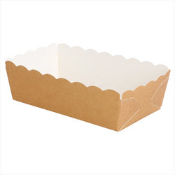 DELI-BARQUETTES 9x5x3,2 CM MARRON CARTON - vendu par 4000 unités (Prix unitaire = 0,07 euros)