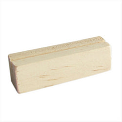 3 U. BASES POUR ARDOISES NATUREL BOIS - vendu par 10 unités (Prix unitaire = 1,9 euros)