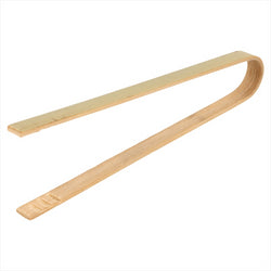 Pinces 16 cm naturel bois bambou - carton de 100 unités