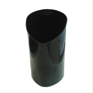 MISE EN BOUCHE "CYLINDRE" 80 ML 4,7x4,7x8,1 CM NOIR PLASTIQUE PS - vendu par 600 unités