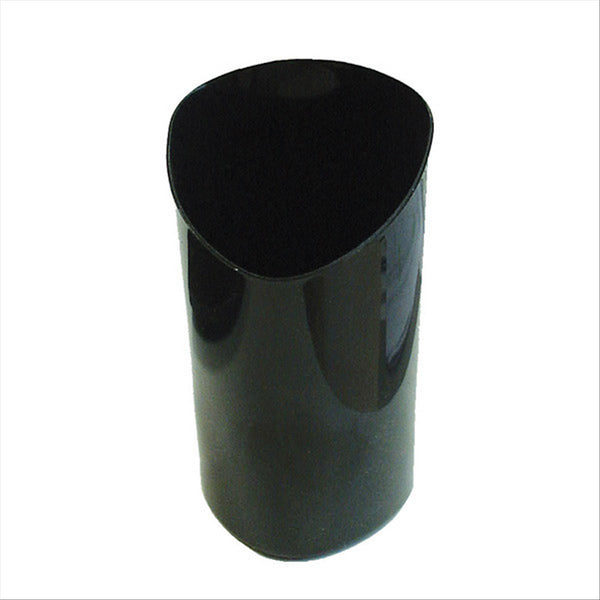 MISE EN BOUCHE "CYLINDRE" 80 ML 4,7x4,7x8,1 CM NOIR PLASTIQUE PS - vendu par 600 unités