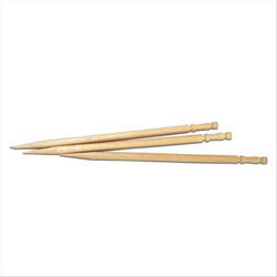 Cure-dents tournés 1 pointe 6,5 cm naturel bois - vendu par 1000