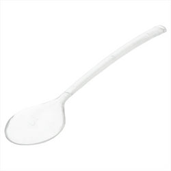 MINI CUILLÈRES MISE EN BOUCHE 10,5 CM TRANSPARENT PLASTIQUE PS - vendu par 4000 unités