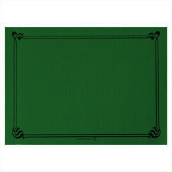 Sets de table 48 g/m² 31x43 cm vert jaguar cellulose - vendu par 2000 (PU 0,039€)