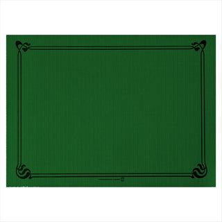 Sets de table 48 g/m² 31x43 cm vert jaguar cellulose - vendu par 2000 (PU 0,039€)