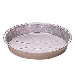 Tourtières rondes 2160 ml ø 28,8/24,9x4 cm aluminium - vendu par 400 unités (prix unitaire = 0,32 euros)