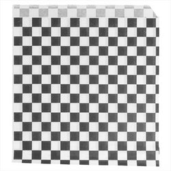 Sachet ouvert sur 2 côtés 'fitipaldi' 16x16,5cm noir ingraissable - vendu par 500 (PU 0,018€)