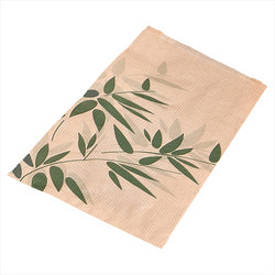SACHETS CROISSANT 'FEEL GREEN' 32 G/M2 19+8x26 CM NATUREL KRAFT - vendu par 500 unités (Prix unitaire = 0,0285 euros)