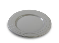 Assiette festiline lavable et reutilisable ronde taupe ø240 carton de 100 - arreuer240ta
