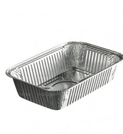 barquette aluminium 750ml 201x137+45cm