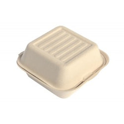 Coque hamburger BIODEGRADABLE 152x147+82 - vendu par 500