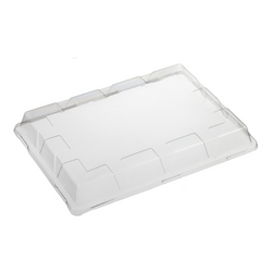Couvercle pour plateaux repas selfipack antibuée 29 x 22,4 x 5cm