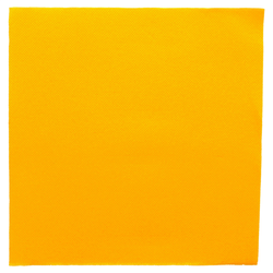 Serviettes pure ouate microgaufrées 2 points jaune 38x38 - carton de 1440