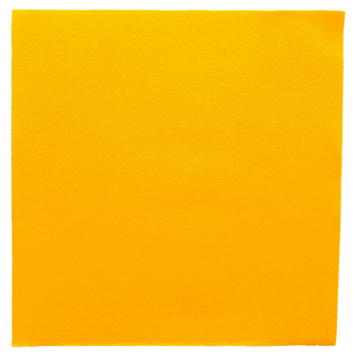 Serviettes pure ouate microgaufrées 2 points jaune 38x38 - vendu par 1440