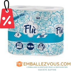 ESSUIE-TOUT 80 Feuilles Sopalin pure ouate de cellulose par 40 rlx